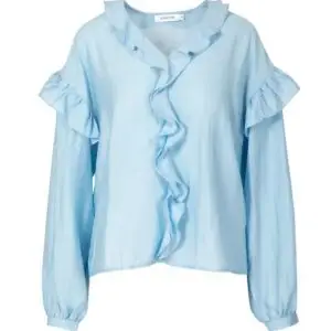 Frill Long Sleeve Blouse